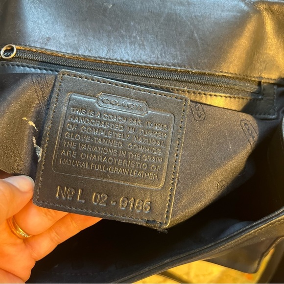 Very rare coach Vintage 9185 Whitney Satchel - Black - Picture 11 of 14